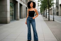 Como escolher calça flare para baixinhas: Guia de compra e dicas de styling